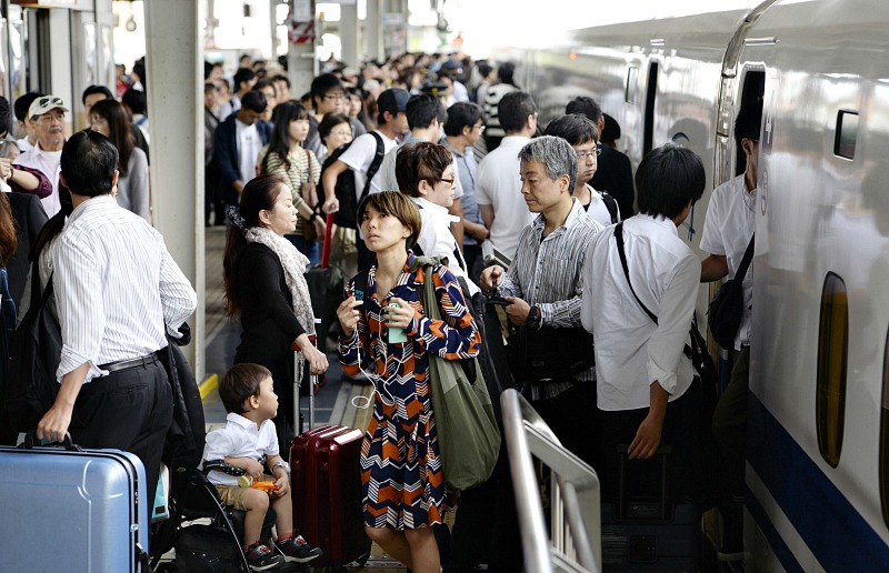 Golden week traffico